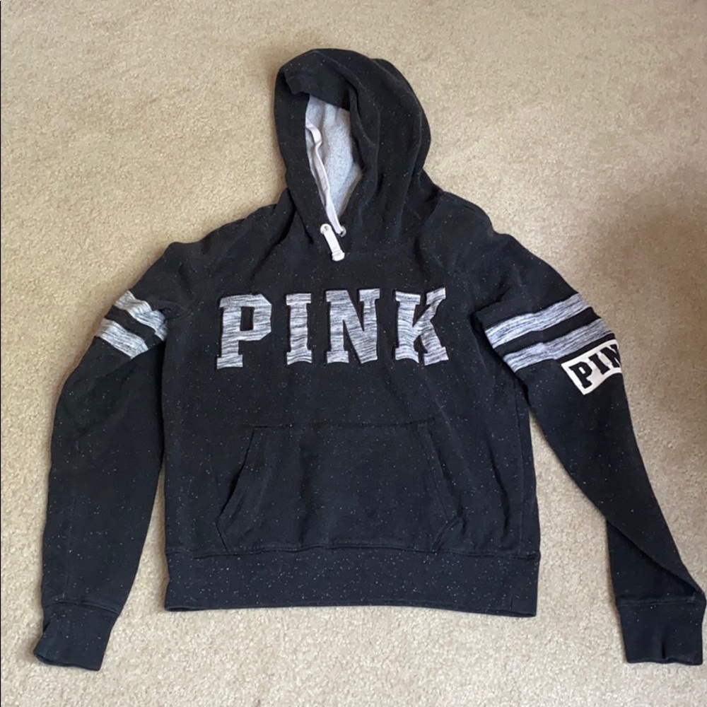 PINK Black hoodie